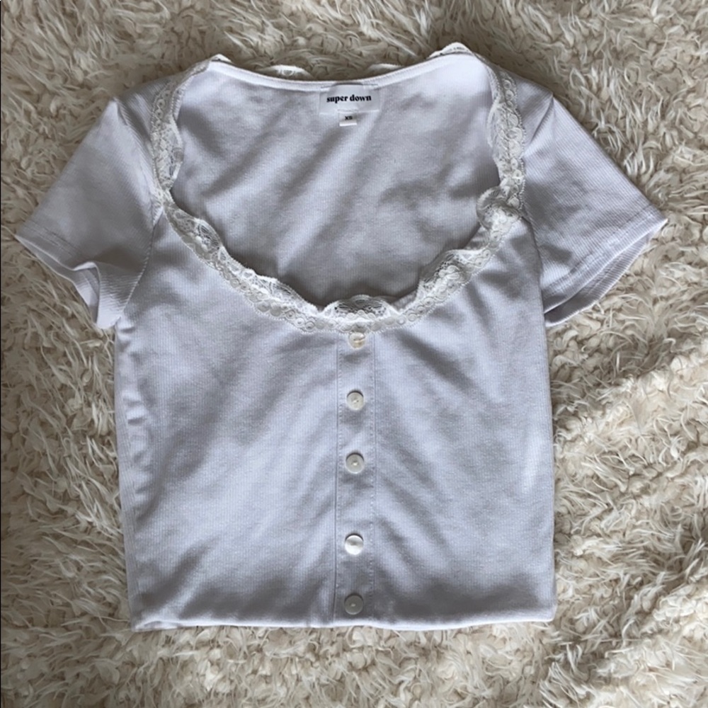 Superdown Crop Tee - image 1